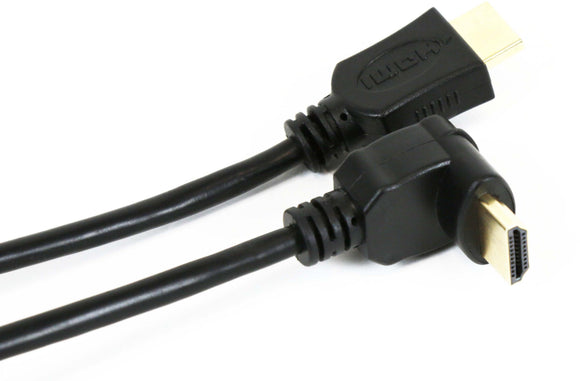 Câble hdmi 1.4 angulaire omega 3 m 41853
