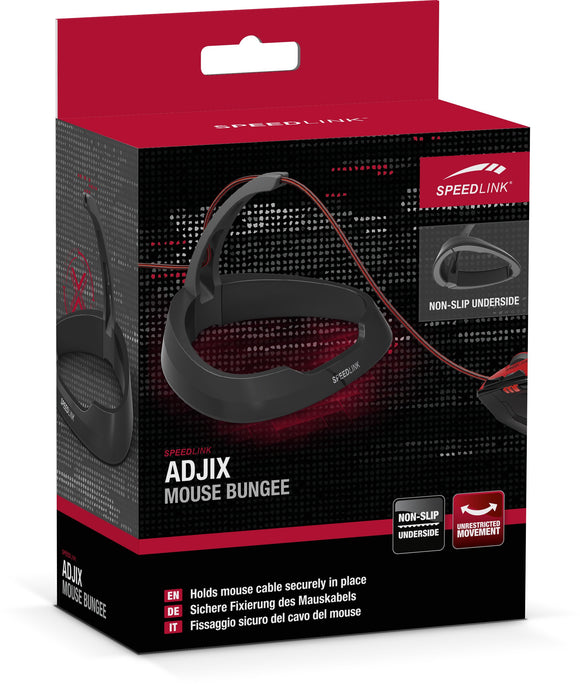 Gestionnaire de câbles Speedlink Adjix Mouse Bungee (SL-680200-BK)