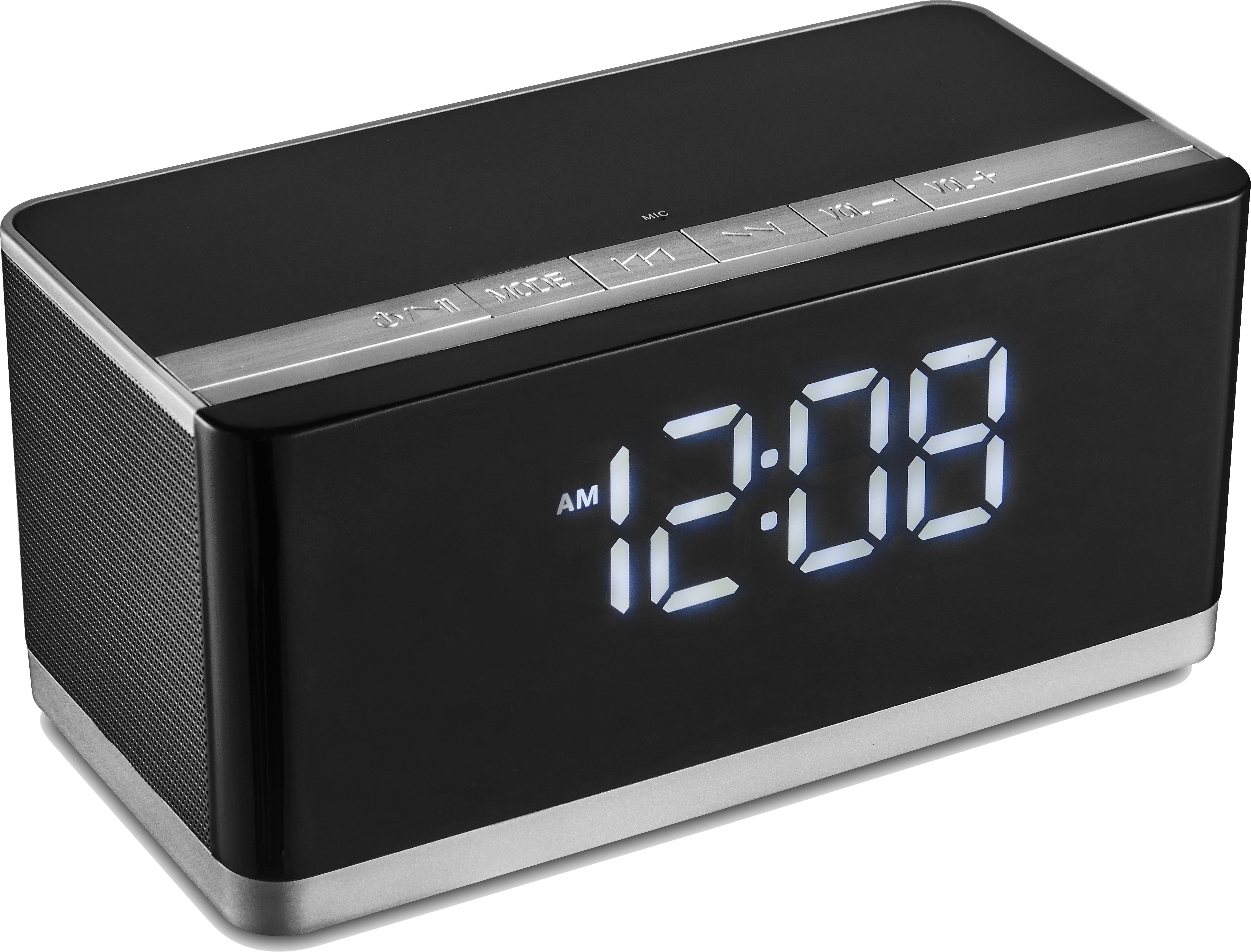 Enceinte sans fil Platinet Bluetooth + réveil 10W PMGC10A