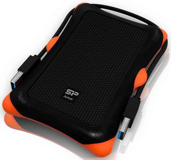 Silicon Power external hard drive 1TB Armor A30, black