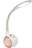 Lampe de bureau Platinet avec veilleuse PDL20 7W (43130)