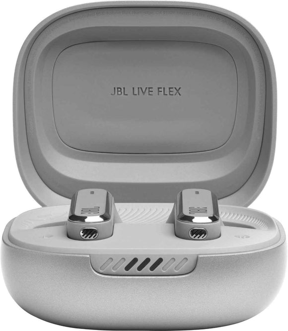 Écouteurs sans fil JBL Live Flex, argent
