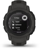Garmin Instinct 2S Solar 2,01 cm (0,79") MIP 40 mm Numérique 156 x 156 pixels Graphite GPS (satellite)