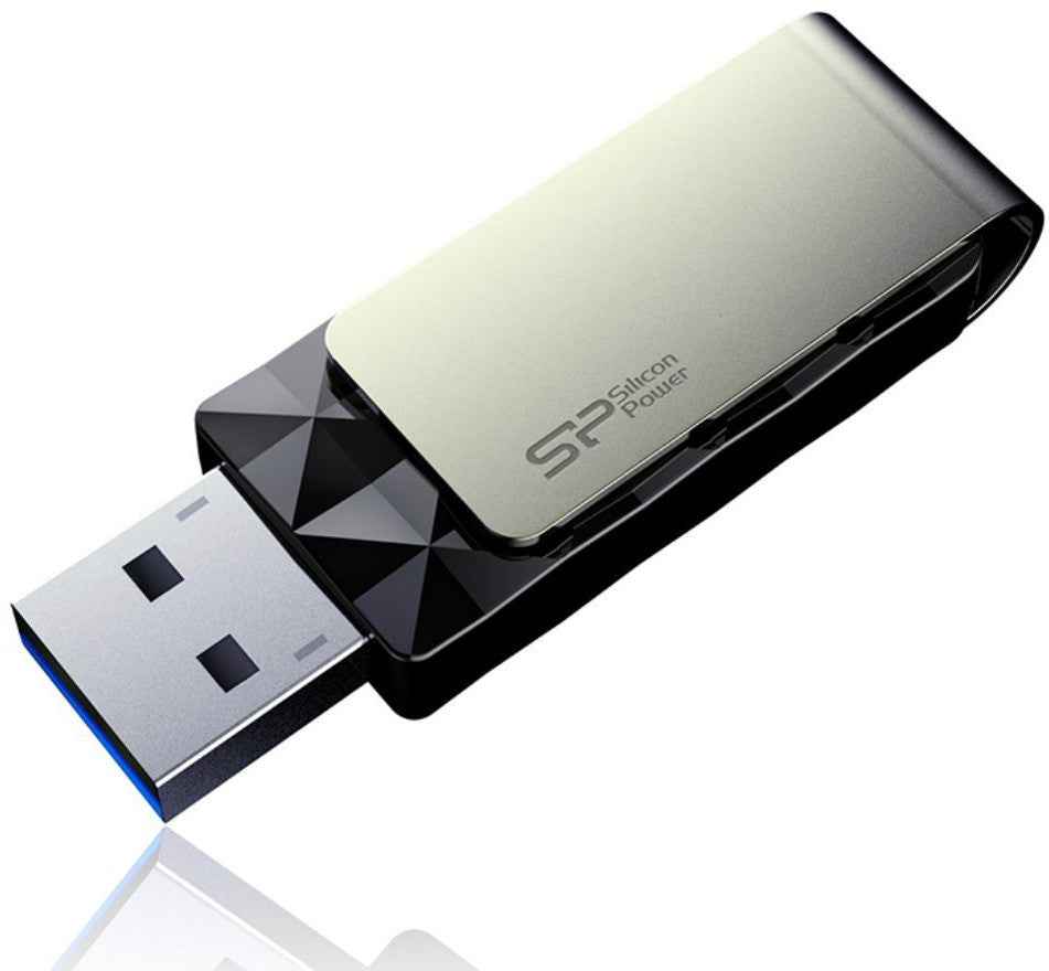 Clé USB Silicon Power Blaze B30 32 Go USB 3.0, noire