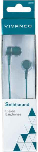 Écouteurs Vivanco Solidsound, verts (38903)