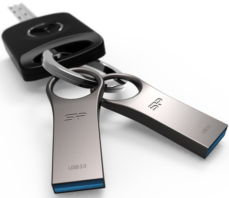 SILICON POWER memory USB Jewel J80 16GB USB 3.0 COB Silver Metal
