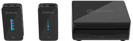 Boya wireless microphone BY-XM6-K1 + charging case