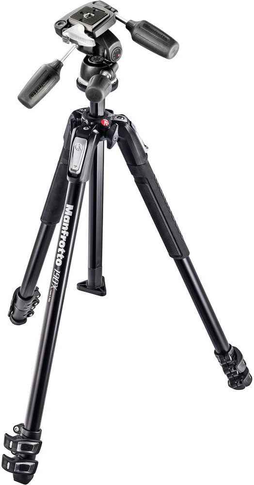 Kit trépied Manfrotto MK190X3-3W1