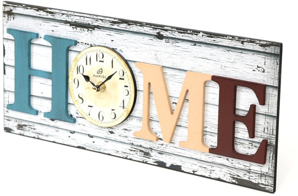 Horloge murale platinet accueil