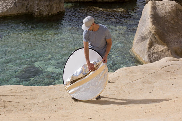 Manfrotto reflector Bottletop 5:1 75cm, gold/white (LR3096)