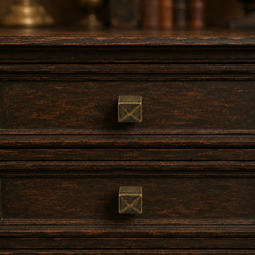 Bouton de meuble ANTIK, Finition zamak bronze