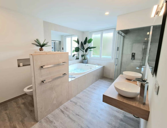 Sèche-serviette / radiateur encastrable 150w myluxeo