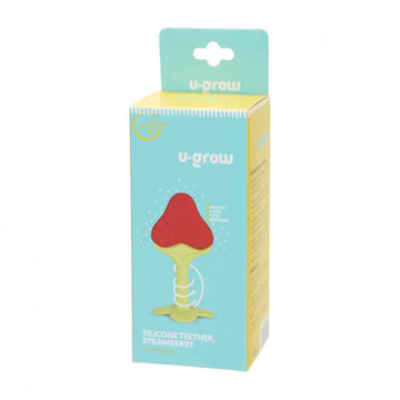 Jucarie dentitie, capsuna, U-Grow