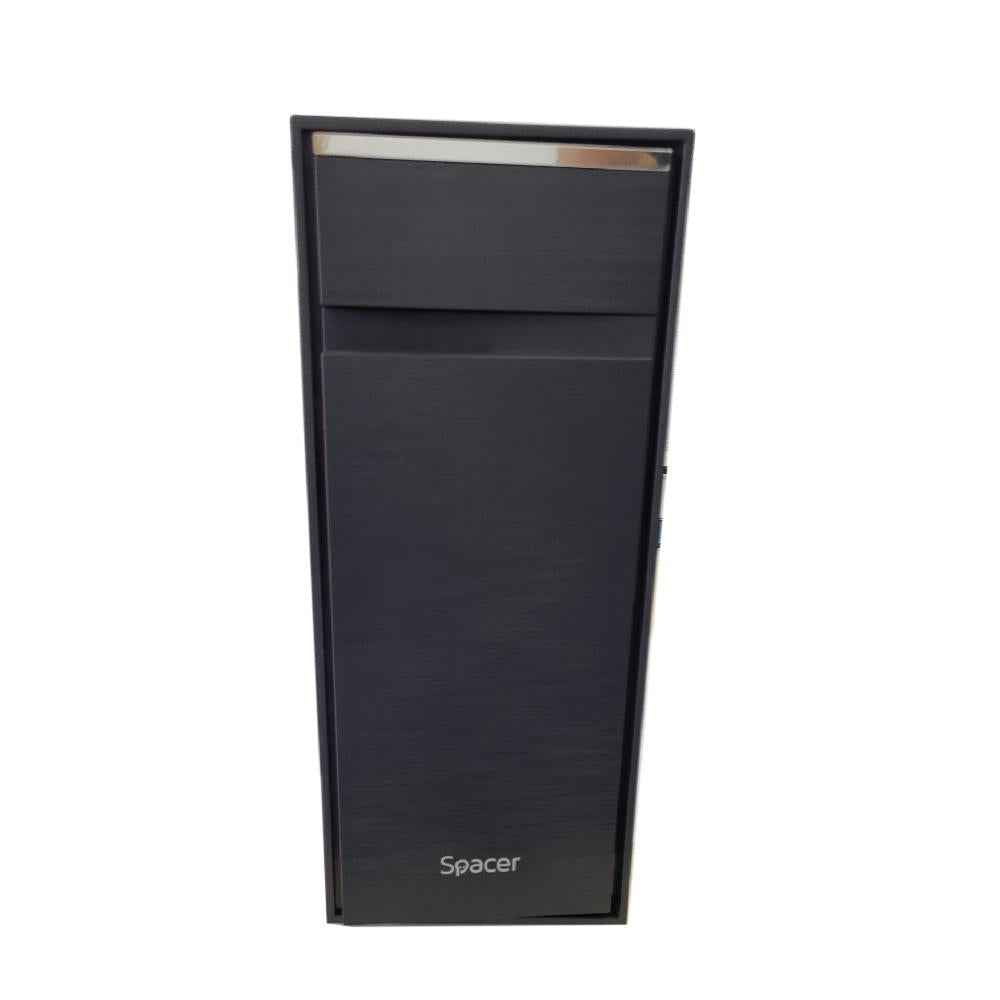 CARCASA SPACER - office, Middle Tower, ATX, sursa 300W, 1 x fan, USB 2.0 x 2, USB 3.0 x 1, PSU shroud, black "SPCS-OC-TOP-300W" (timbru verde 0.88 lei)