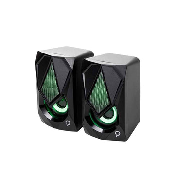 BOXE SPACER Gaming 2.0, RMS : 6 W (2 x 3 W), contrôle du volume, 2 x LED, alimentation USB, noir, « SPB-STORM » (timbru verde 2,00 lei)