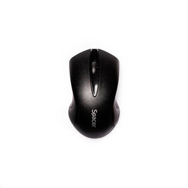 MOUSE  Spacer, PC sau NB, wireless, 2.4GHz, optic, 1000 dpi, butoane/scroll 3/1, , negru, "SPMO-W12" (timbru verde 0.18 lei)