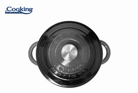 SEMIO.FONTA+CAP.26x12CM,4.8L MARBLE GREY