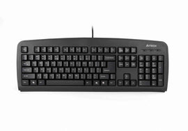 TASTATURA A4TECH, "KB720", cu fir, 104 taste format standard , USB, negru, "KB-720-USB" (timbru verde 0.8 lei)