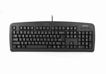TASTATURA A4TECH, "KB720", cu fir, 104 taste format standard , USB, negru, "KB-720-USB" (timbru verde 0.8 lei)
