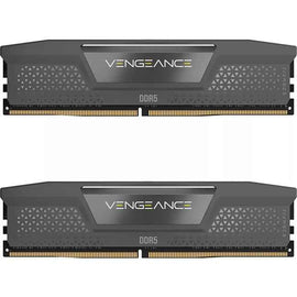 CORSAIR DDR5, 6000MT/s 64GB 2x32GB DIMM, 30-36-36-76, Std PMIC, AMD EXPO, VENGEANCE DDR5 Black Heatspreader, Black PCB, 1.4V