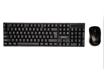 KIT sans fil SPACER, clavier sans fil + souris sans fil, noir, « SPDS-1100 » (timbre vert 0,8 lei)