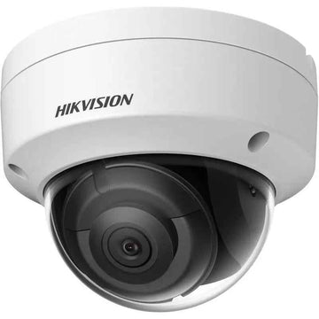 CAMERA IP Hikvision, dome pt. interior | exterior, dist. IR 30 m, tip lentila fixa 2.8 mm, 4 Mpx, PoE, slot SD card, "DS-2CD2143G2-IS28" (timbru verde 0.8 lei)