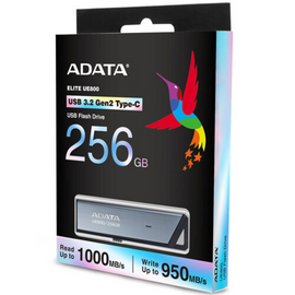 ADATA UE800 USB flash drive 256 GB USB Type-C 3.2 Gen 2 (3.1 Gen 2) Silver
