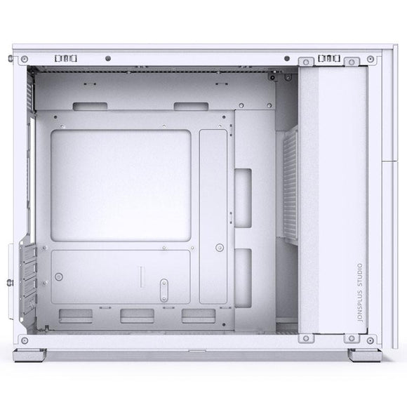 Jonsbo D31 MESH Micro-ATX Case, Tempered Glass - white