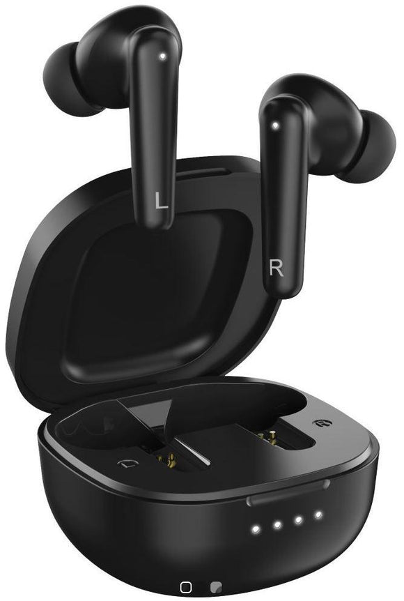 GENIUS bezdrátový headset TWS HS-M910BT/ černý/ Bluetooth 5.0/ USB-C nabíjení