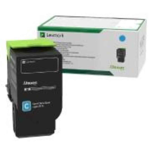 Lexmark 78C20C0 Toner Cartridge, Cyan