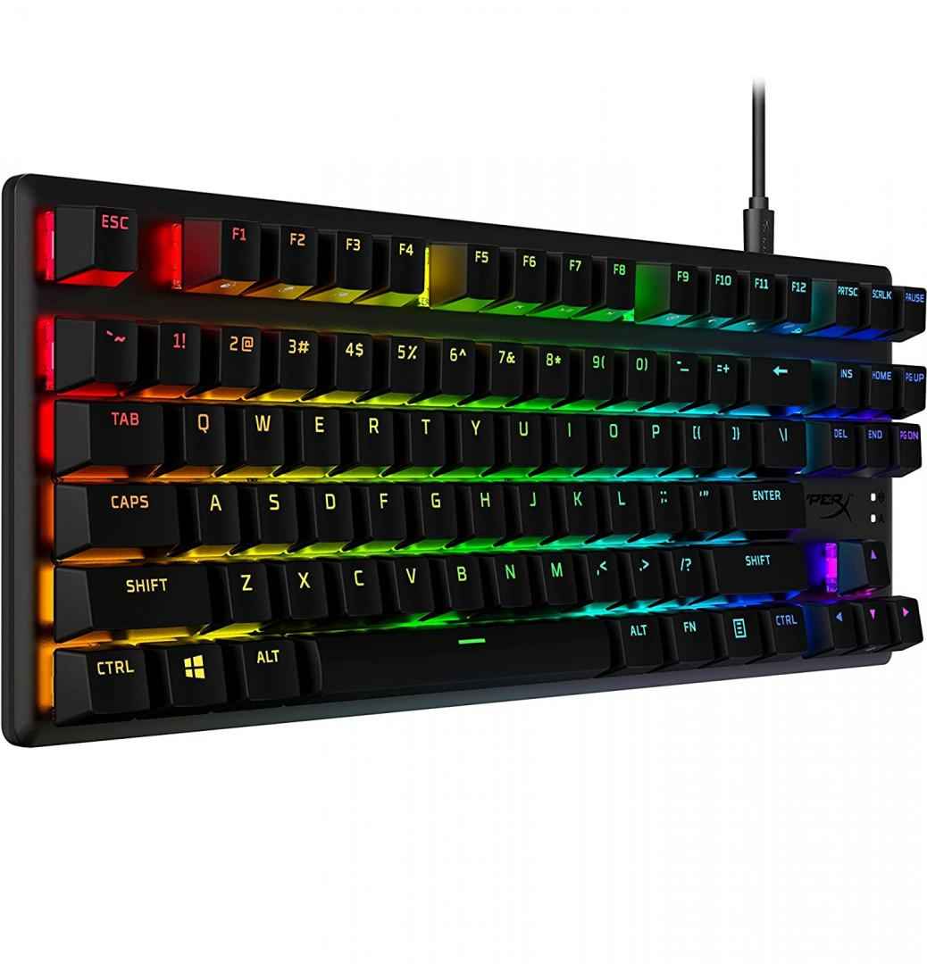 Clavier HyperX Alloy Origins PBT Rouge