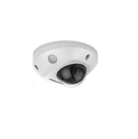 CAMERA IP Hikvision, mini dome pt. interior | exterior, dist. IR 30 m, tip lentila fixa 4 mm, 4 Mpx, microfon, PoE, carcasa aluminiu, slot SD card, "DS-2CD2546G2-IWS4C" (timbru verde 0.8 lei)