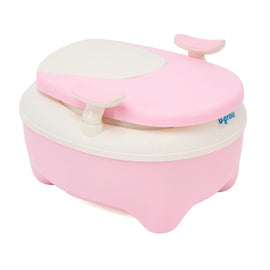 Pot avec poignées rose u-grow