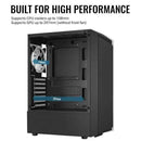 Computer case Aerocool Bionic Midi Tower Black