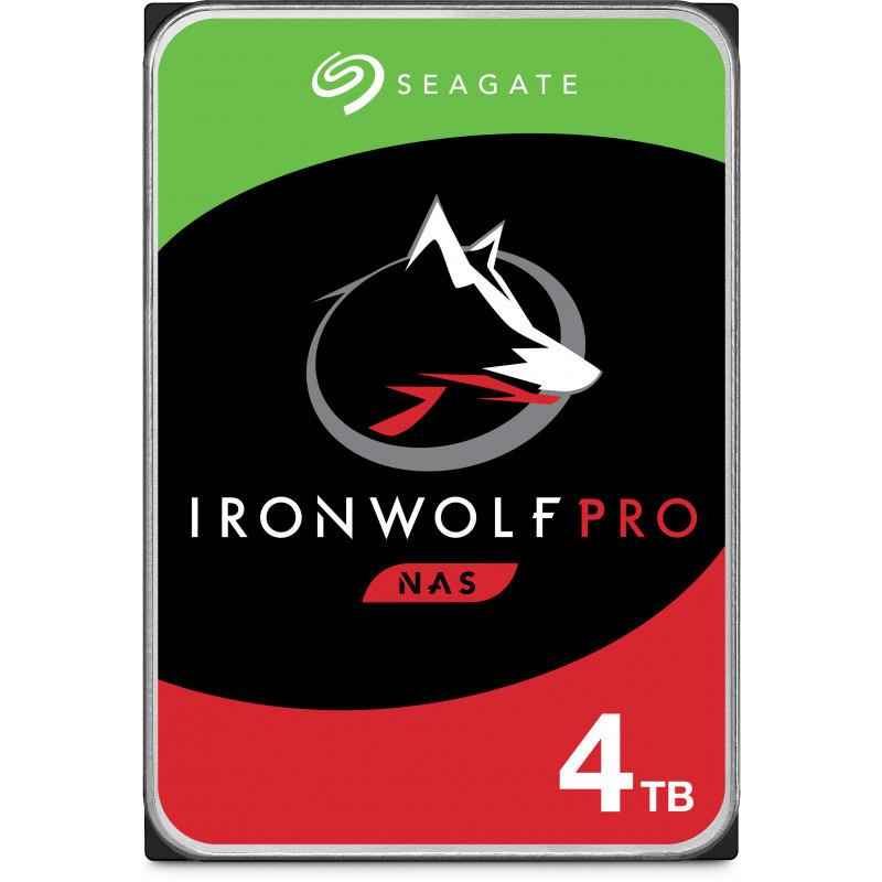 Disque dur interne Seagate IronWolf Pro ST4000NT001 4 To 7200 tr/min 256 Mo 3,5"