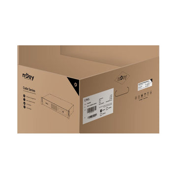 UPS NJOY, "Code 800", Line Int. cu sinusoida simulata cu management, rack, 800VA/480W, AVR, IEC x 4, 1 x baterie GP09122L, display LCD, back-up 1 - 10 min., "UPLI-LI080CO-AZ01B" (timbru verde 11 lei) - 0