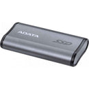 ADATA SE880 500GB SSD / Externí / USB 3.2 Type-C / 2000MB/s Read/Write / Titanium Grey - Rugged