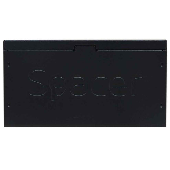 Bloc d'alimentation modulaire Spacer 500 (pour PC de jeu 500 W), ventilateur 120 mm, 1 x PCI-E (6+2), 3 x S-ATA, 1 x P8 (4+4), *vente au détail* « SP-MP-500 », (timbre vert 0,8 lei)