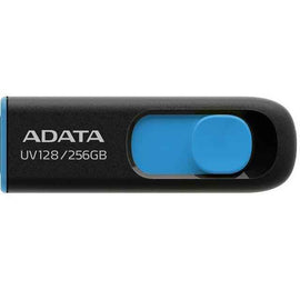 ADATA | USB Flash Drive | UV128 | 256 GB | USB 3.2 Gen1 | Black/Blue
