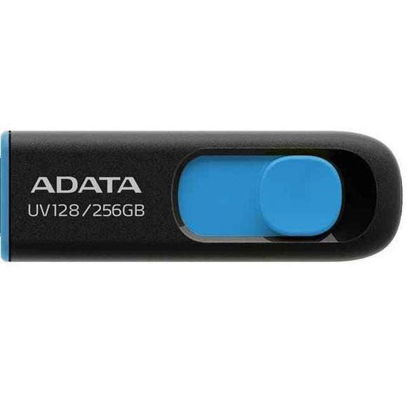 ADATA | USB Flash Drive | UV128 | 256 GB | USB 3.2 Gen1 | Black/Blue