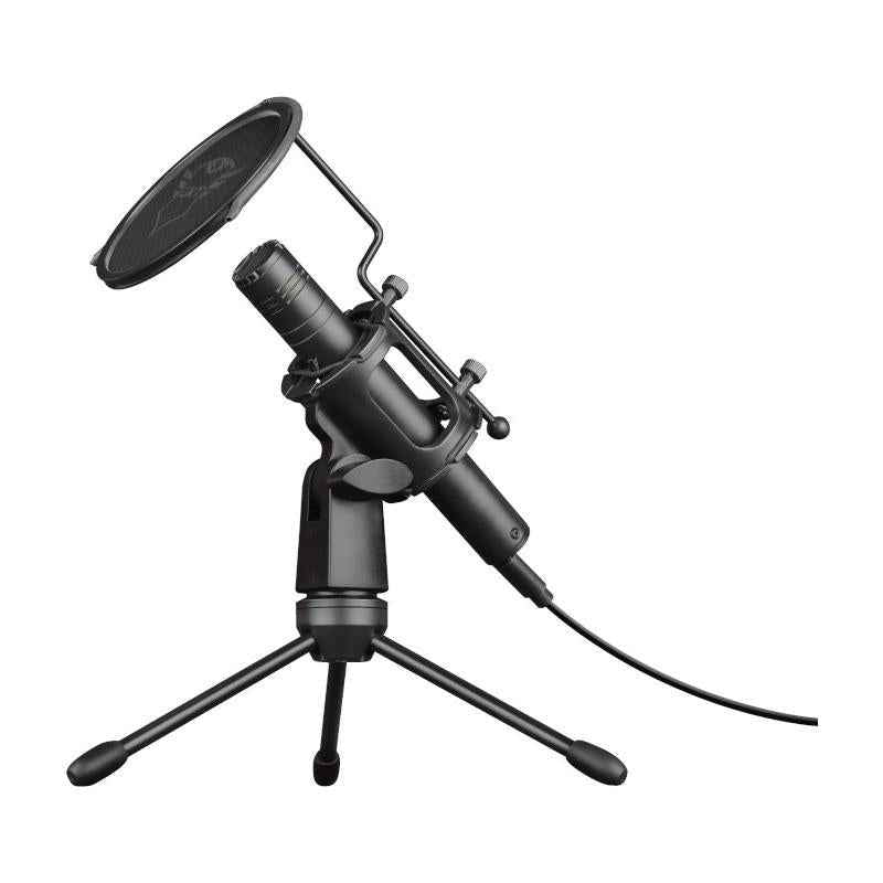 Microphone de streaming USB Microfon Trust GXT 241 Velica « 24182 » (timbre vert : 0,03 lei)