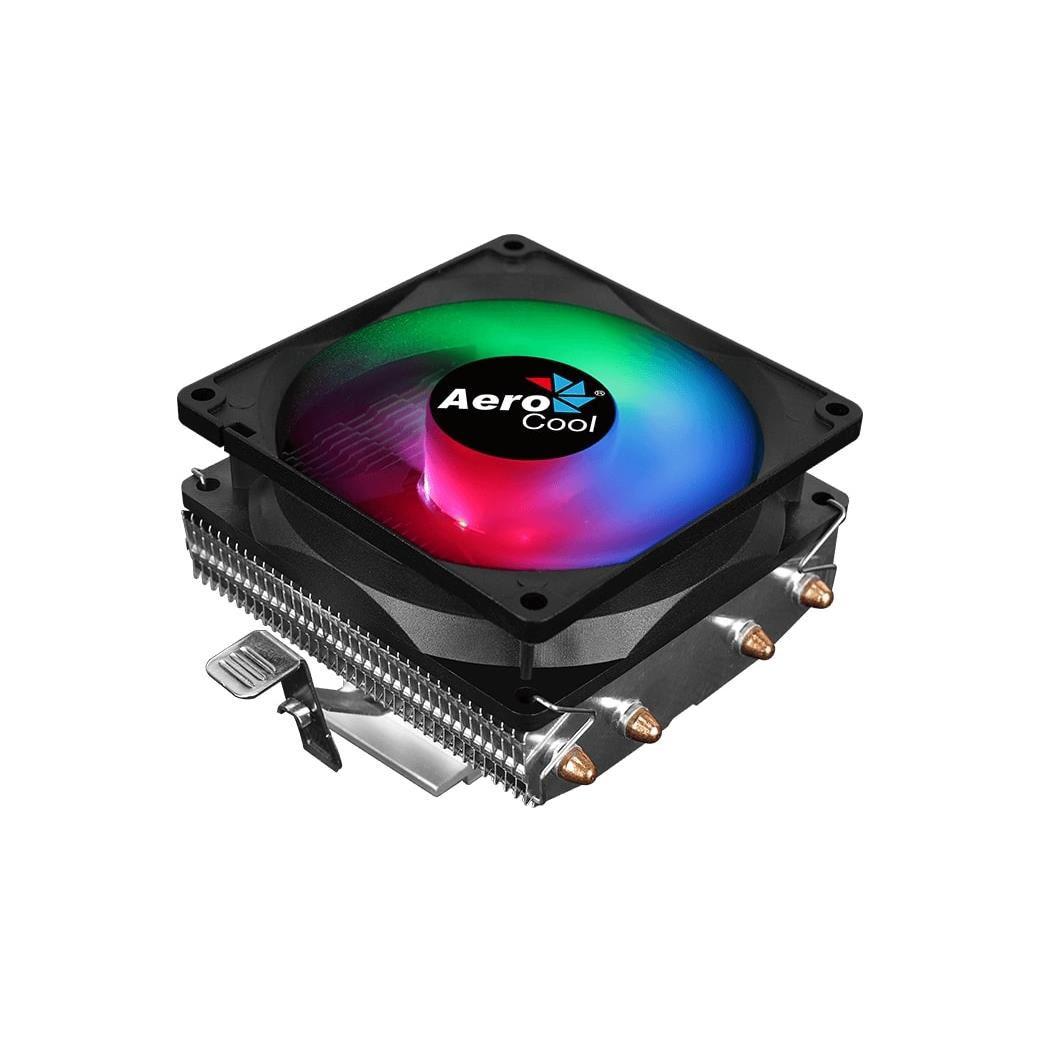 Refroidisseur de processeur aerocool air frost 4 9 cm noir