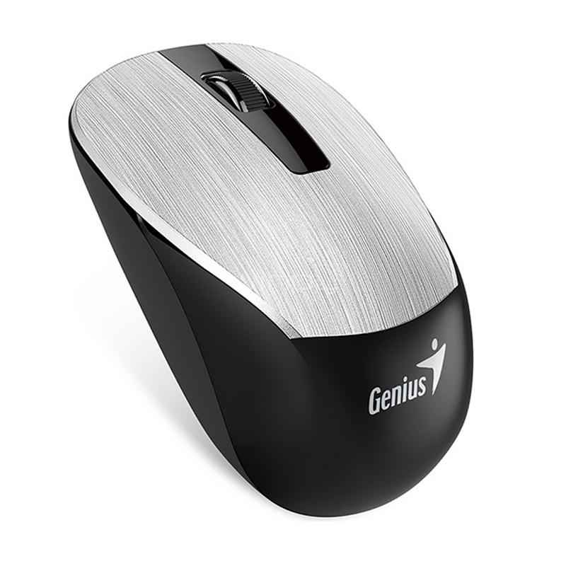 GENIUS NX-7015/ 1600 dpi/ Blue-Eye senzor/ bezdrátová/ kovově šedá
