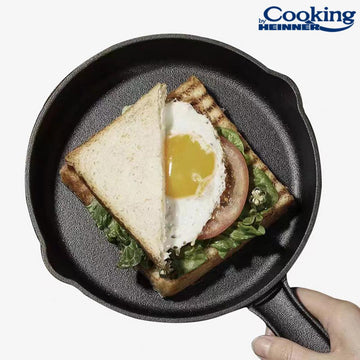 POÊLE EN FONTE PURE 24 x 4,5 CM