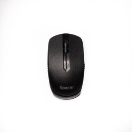 MOUSE  Spacer, PC sau NB, wireless, 2.4GHz, optic, 1000 dpi, butoane/scroll 3/1, , negru, "SPMO-161" (timbru verde 0.18 lei)