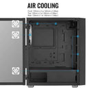 Boîtier Aerocool PGS Graphite-G-BK-v2 FRGB