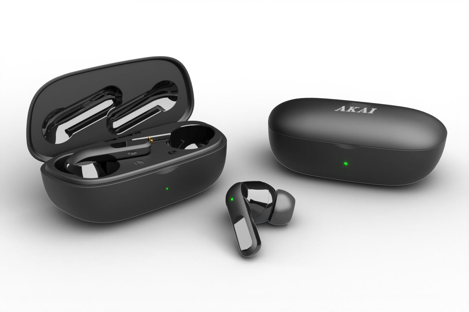 Casque sans fil Akai BTJE-J20ANC, noir « BTE-J20ANC » (timbre vert 0,8 lei)