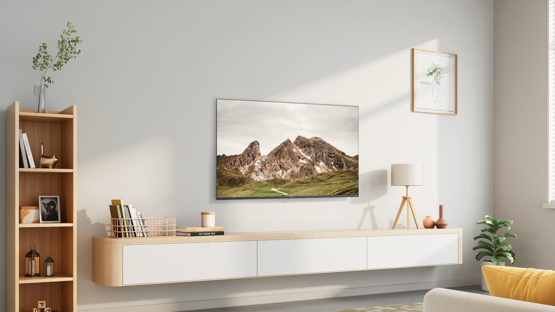 Téléviseur tcl s54 40s5400a 1016 cm 40" full hd smart tv wi-fi argent