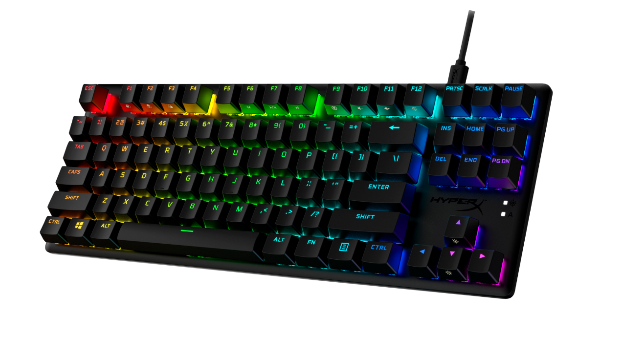 Clavier HyperX Alloy Origins Core PBT HX Bleu Noir