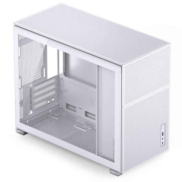 Jonsbo D31 MESH Micro-ATX Case, Tempered Glass - white